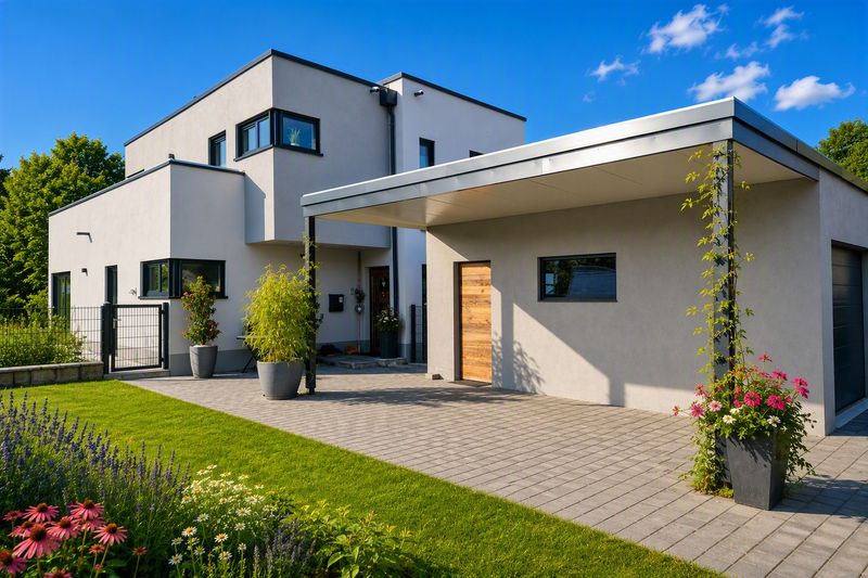 Neubau mit traumhaftem Fernblick. Modern. Klar. Zeitlos.